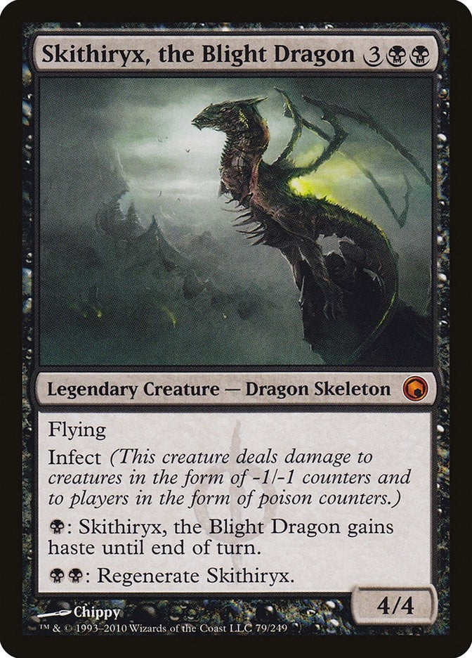 Skithiryx the Blight Dragon (79) [SOM]