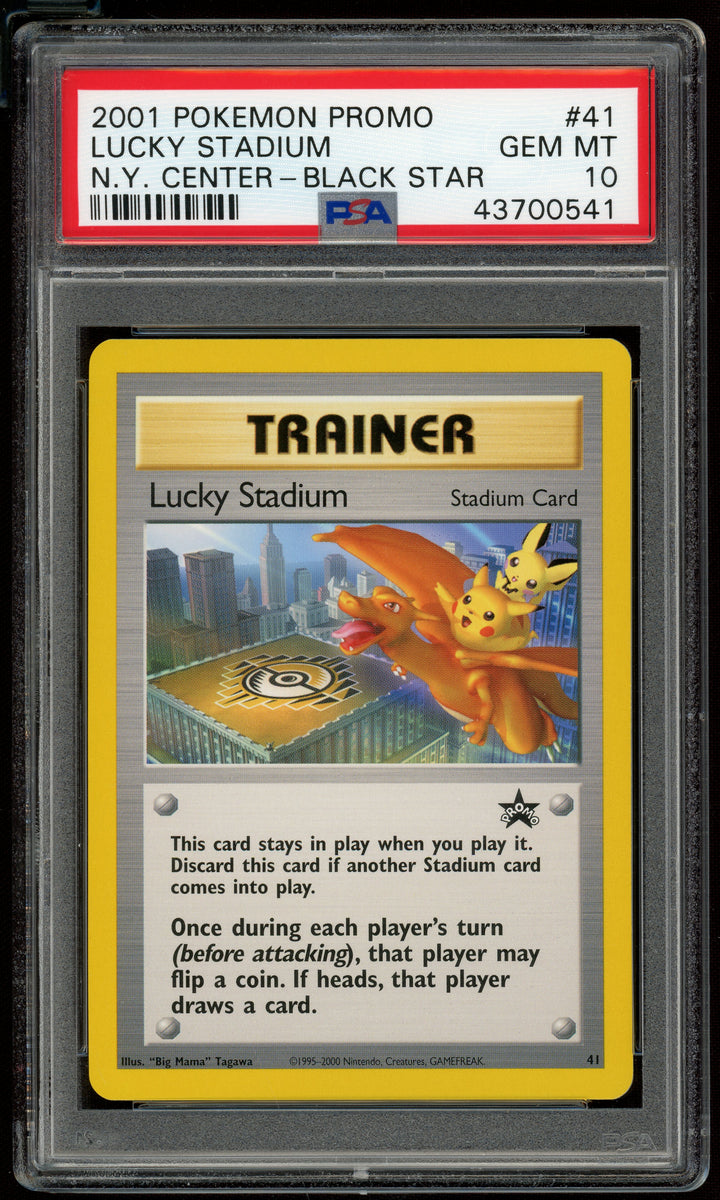 Lucky Stadium PSA 10 (WOTC Promo)