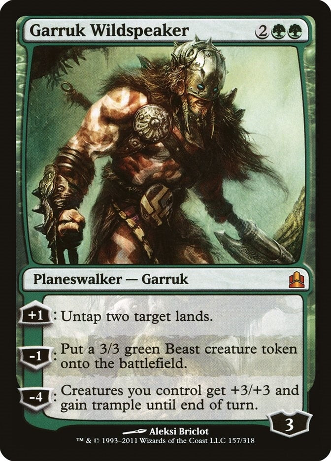 Garruk Wildspeaker (157) [CMD]