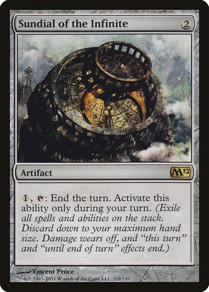 Sundial of the Infinite (218) [M12]