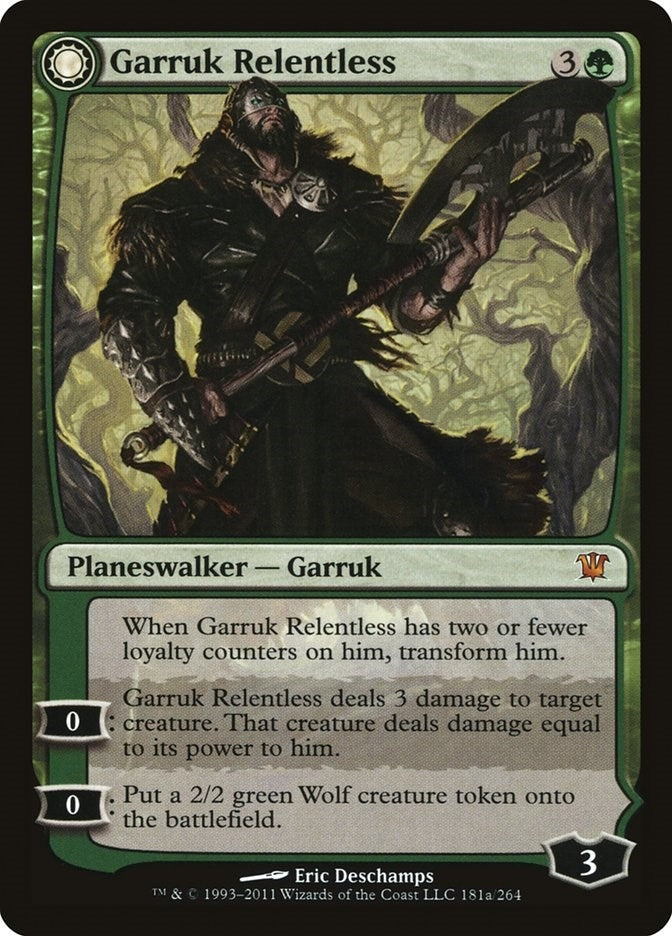 Garruk Relentless (181) [ISD]