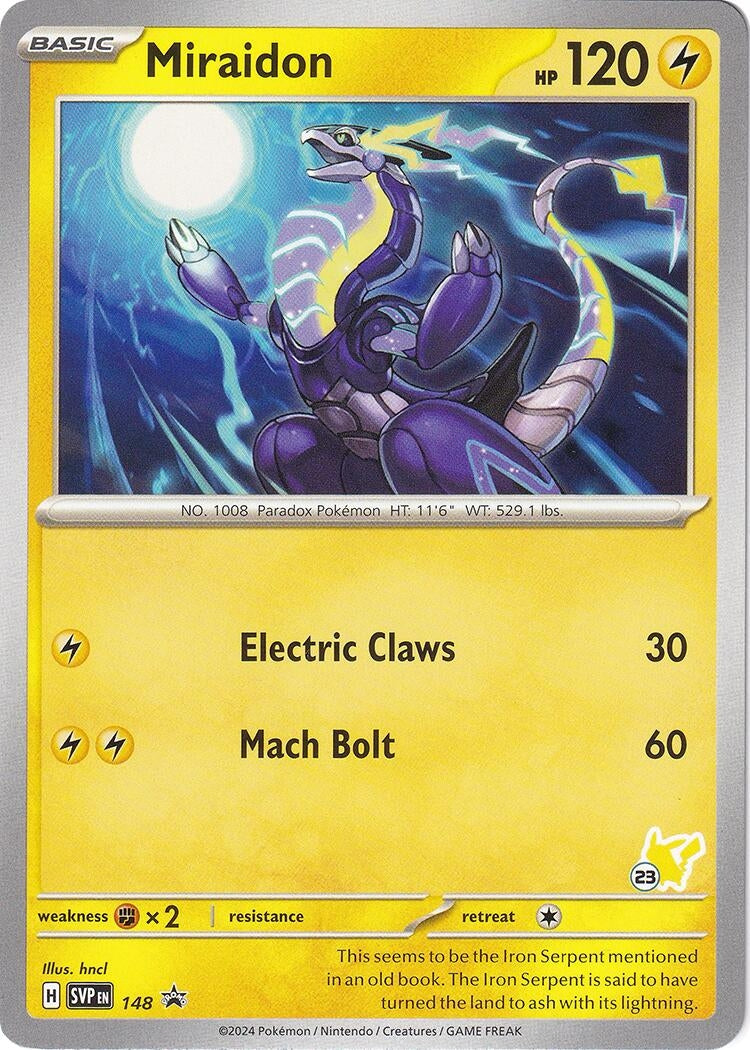 Miraidon Pikachu 23 (148) [BA24]