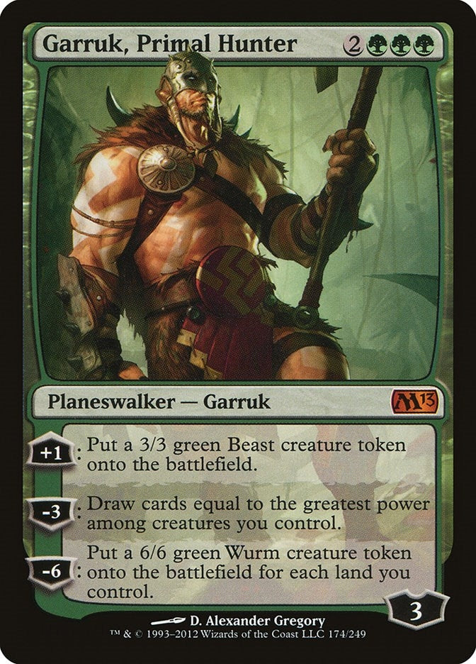 Garruk Primal Hunter (174) [M13]