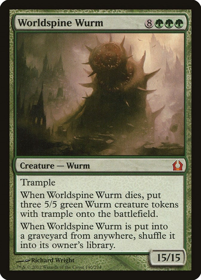 Worldspine Wurm (140) [RTR]