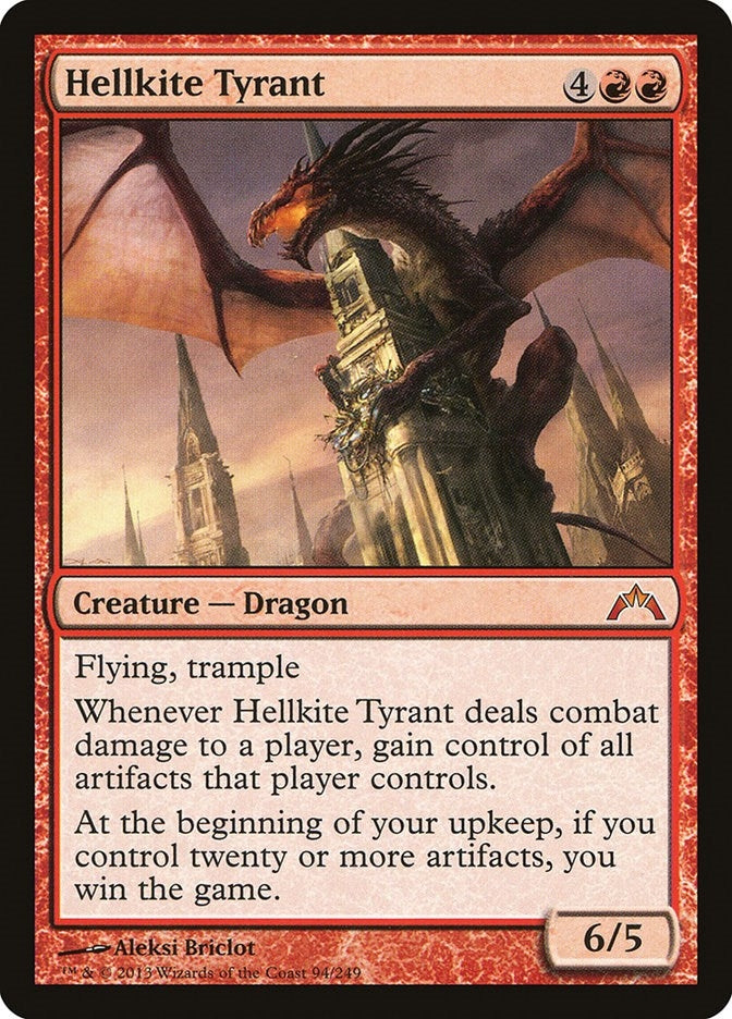 Hellkite Tyrant (94) [GTC]