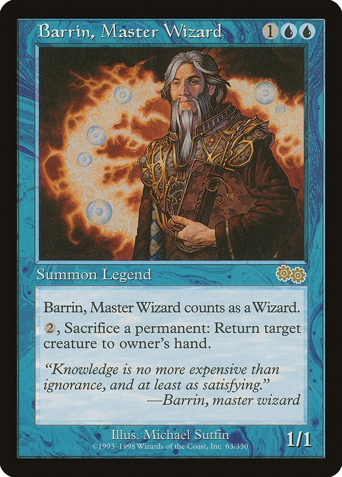 Barrin, Master Wizard (63) [USG]