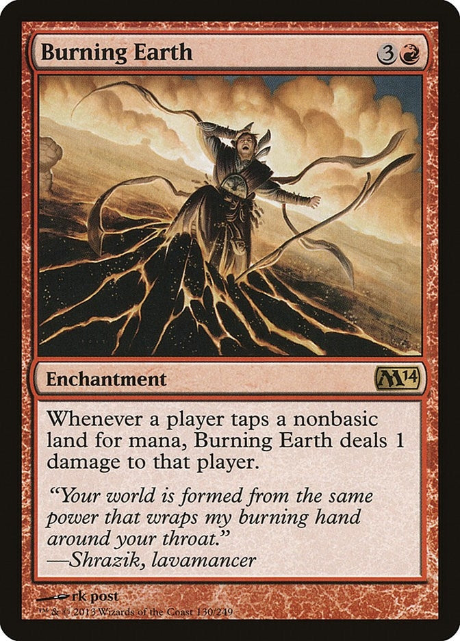 Burning Earth (130) [M14]