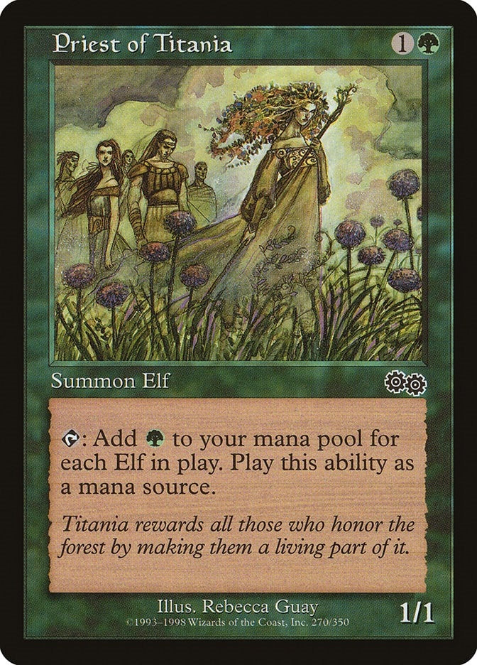 Priest of Titania (270) [USG]