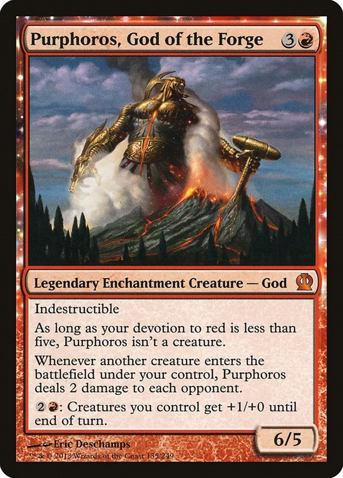 Purphoros God of the Forge (135) [THS]