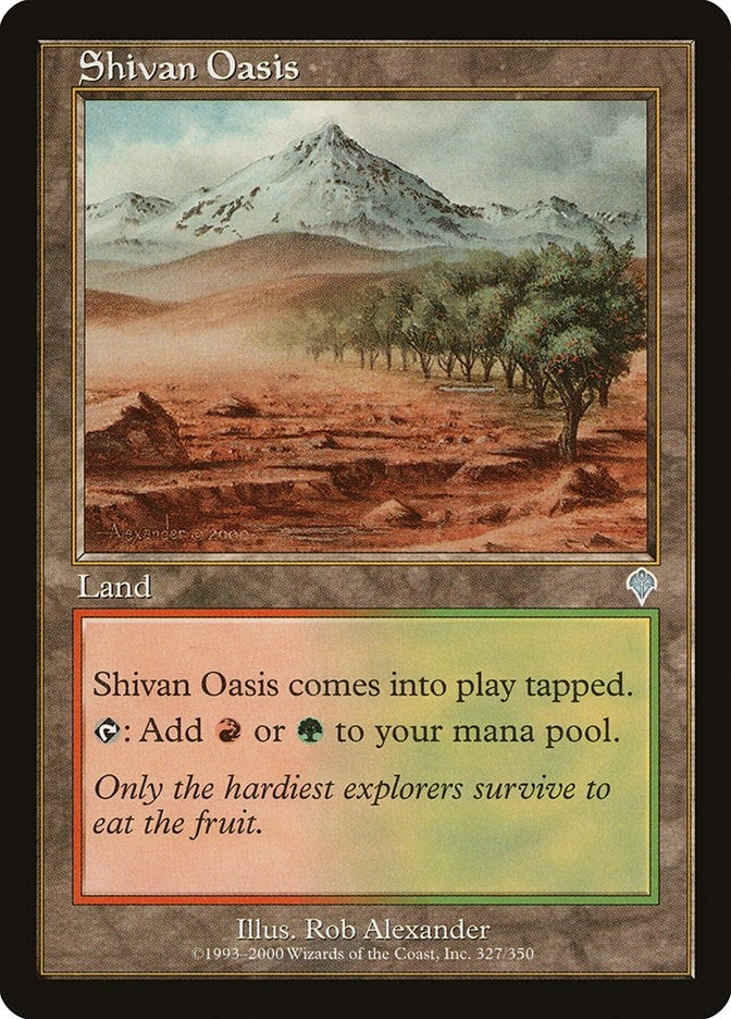 Shivan Oasis (327) [INV]