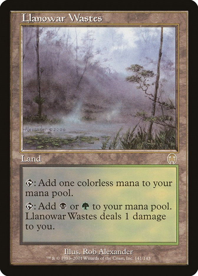 Llanowar Wastes (141) [APC]