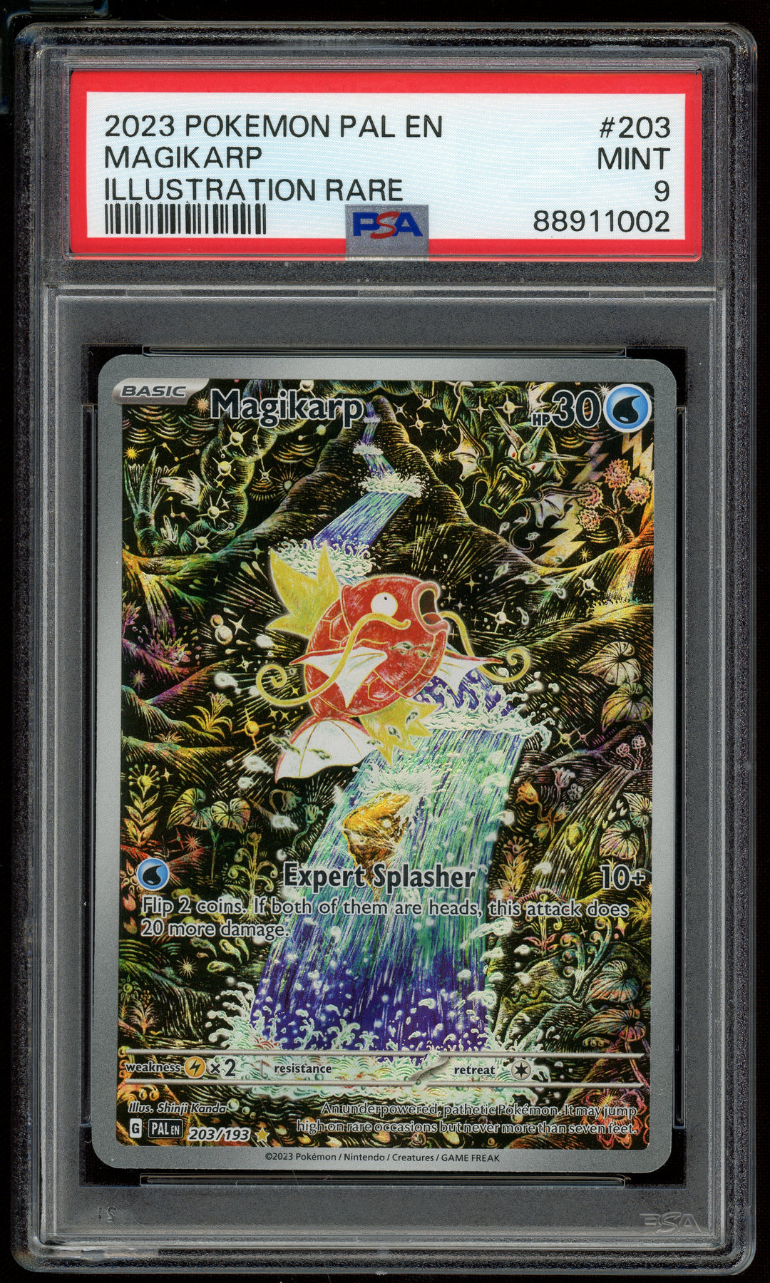 Magikarp PSA 9 (IR Paldea Evolved)