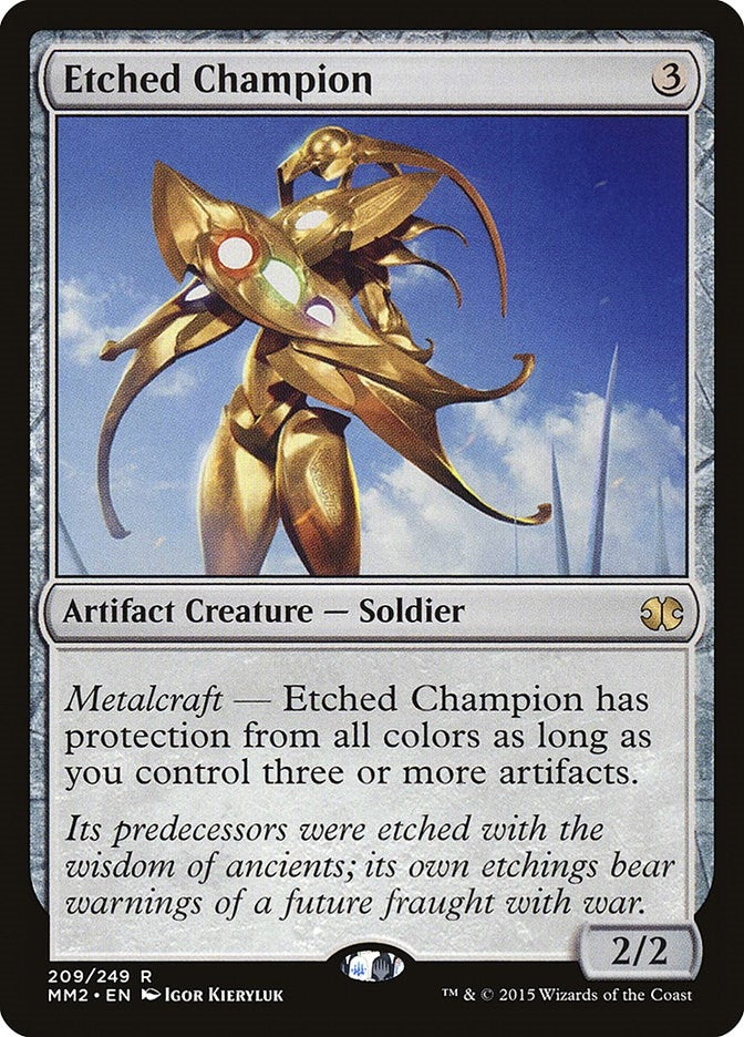 Etched Champion (209) [MM2]