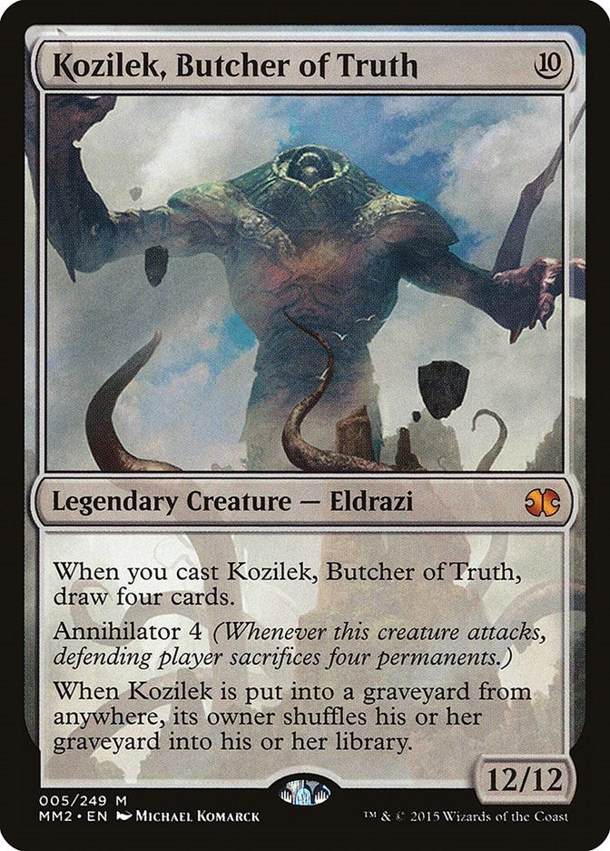 Kozilek Butcher of Truth (5) [MM2]