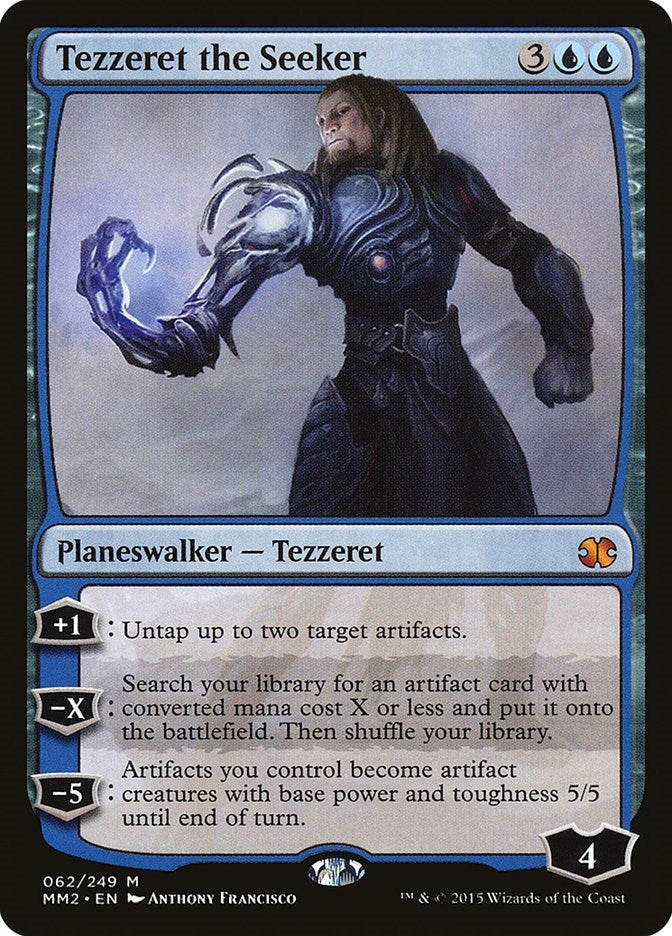 Tezzeret the Seeker (62) [MM2]